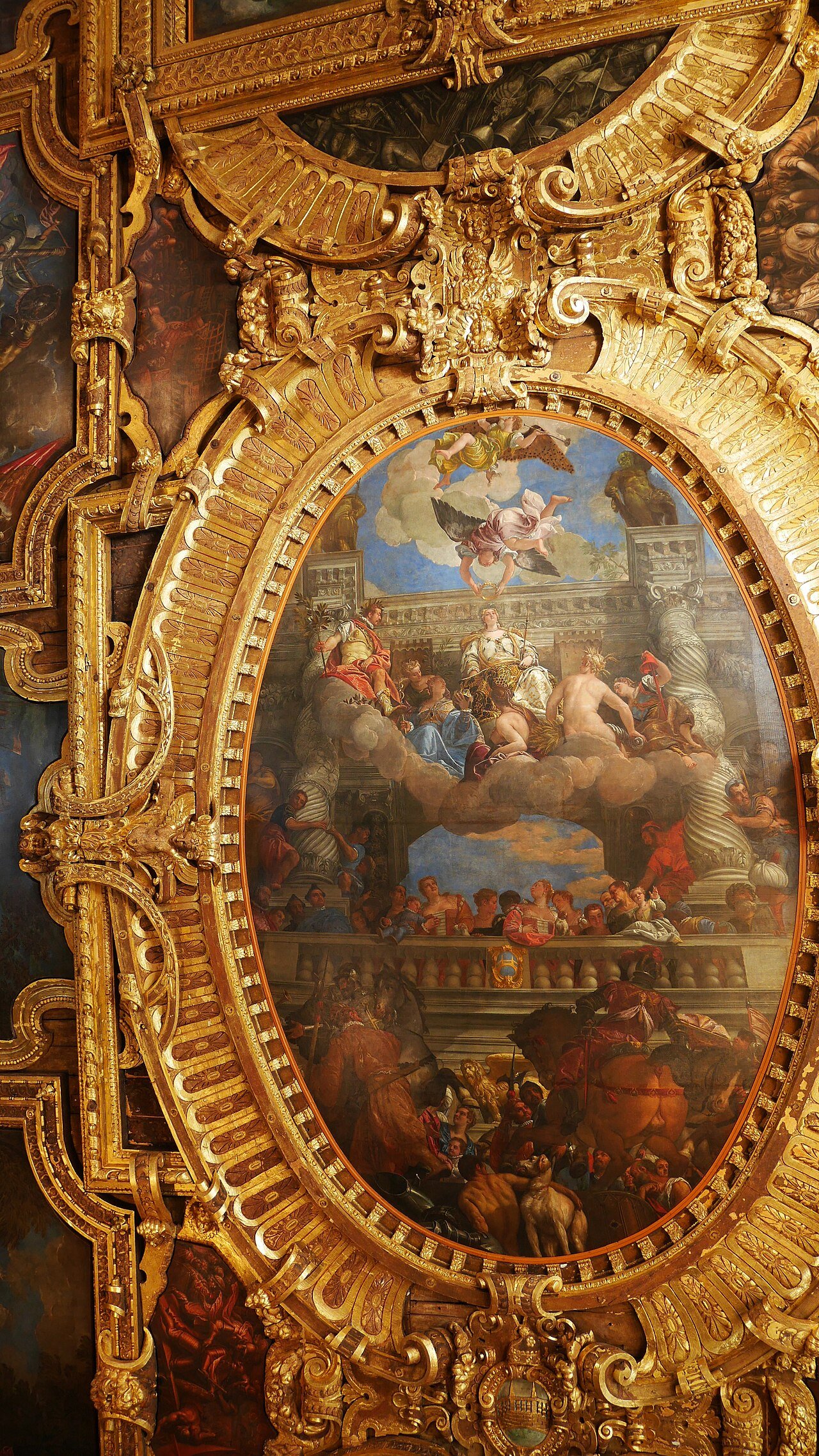 Veronese, Apoteosi · 1585